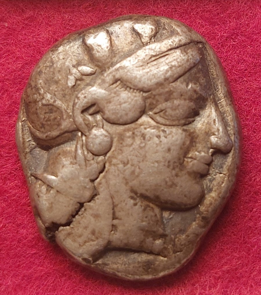 阿提卡，雅典 Tetradrachm 454-404 BC  (沒有保留價) #1.0