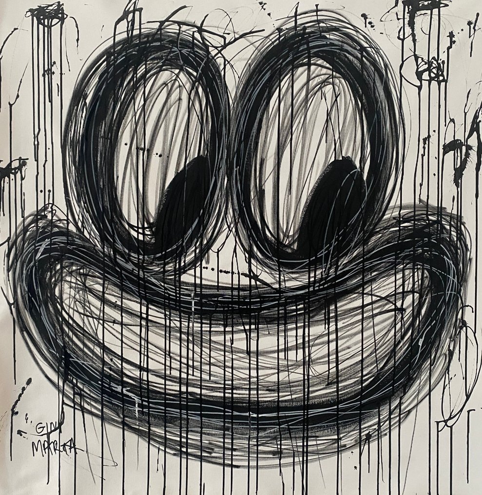 GINI MARTA - Black and white smile #1.0