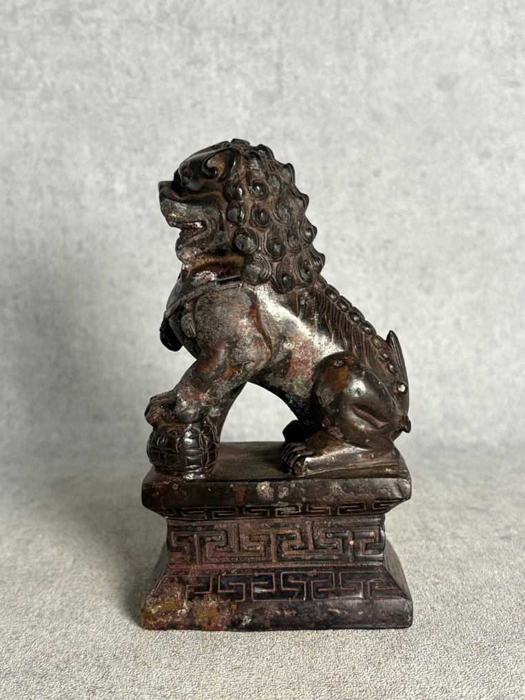 Set foo dogs - Bronze - China - Late 20th century #2.1