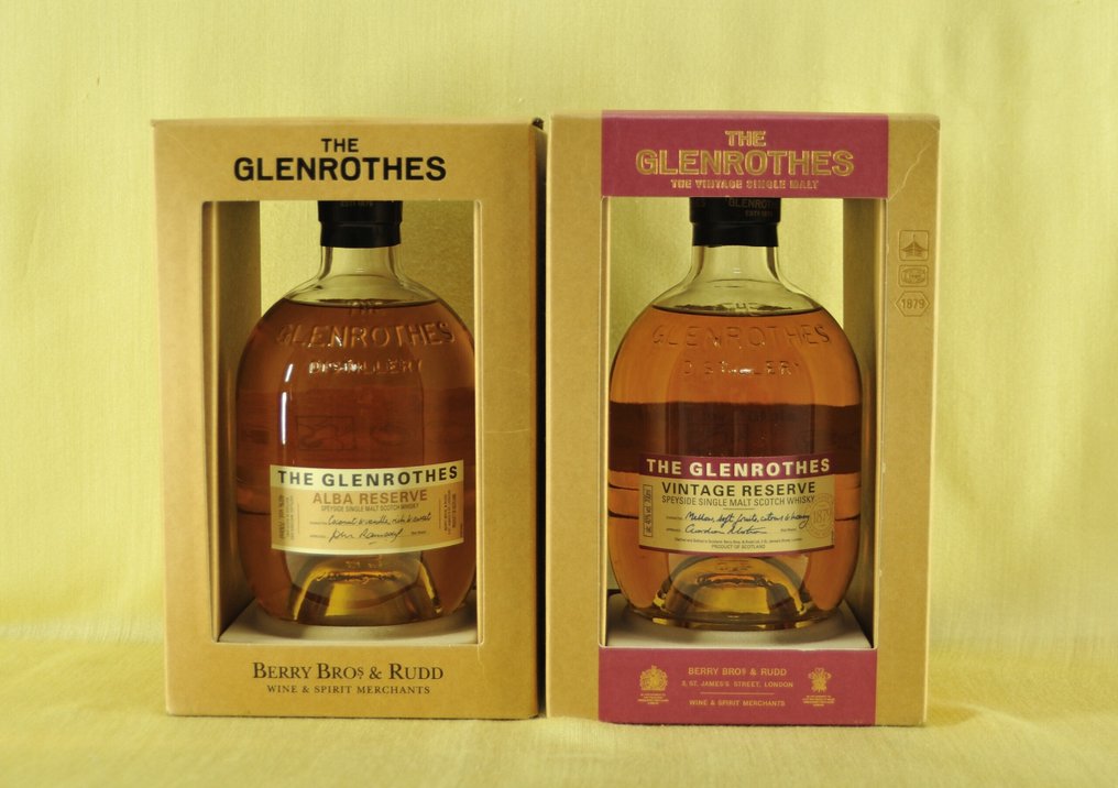Glenrothes Alba Reserve & Vintage Reserve  - 700ml - 2 μπουκαλιών #1.0