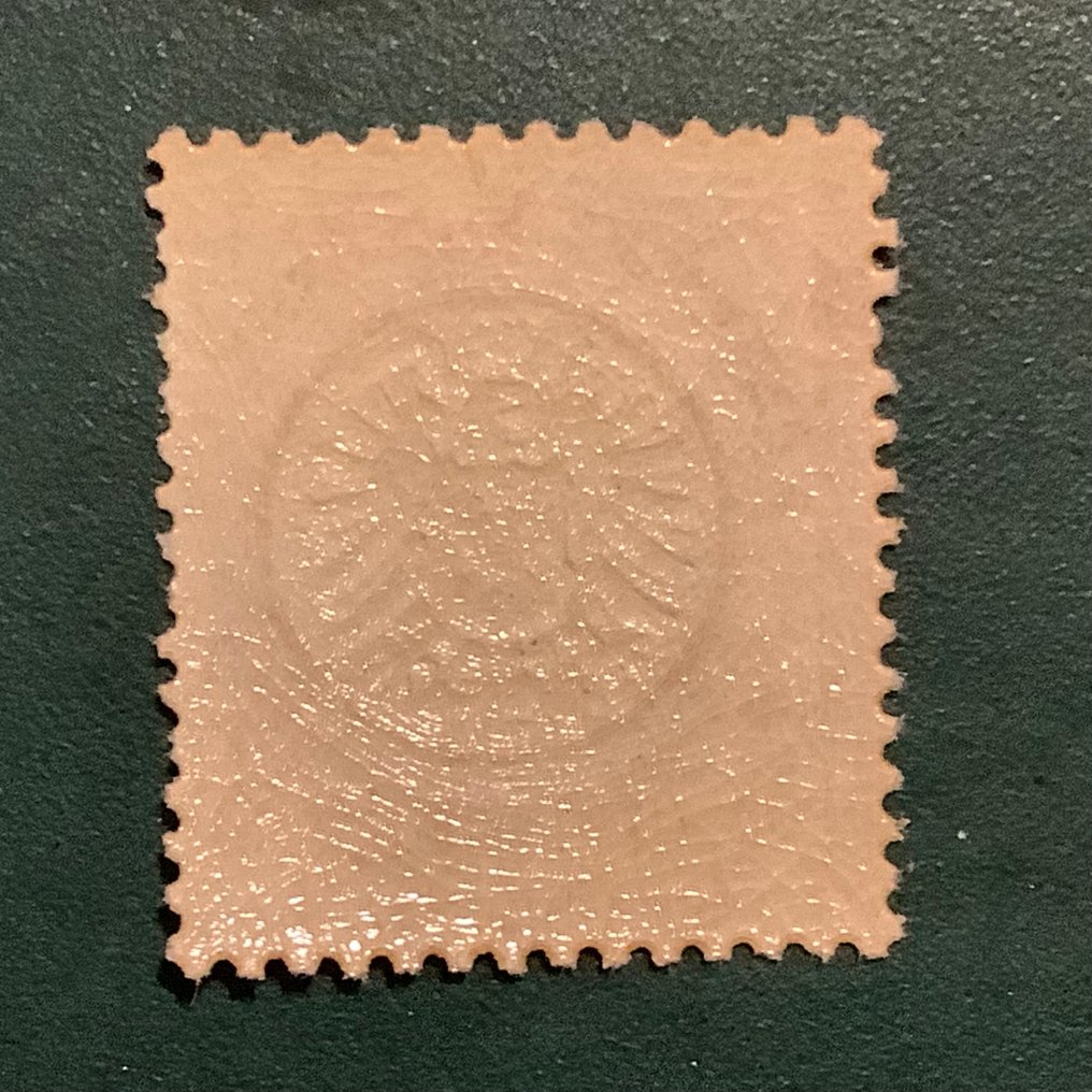 德意志帝國 1872 - 1/2 Groschen 价值 大型布鲁特谢尔德带复制报告 Jaschke Lantelme-MNH - Michel 18 #3.2