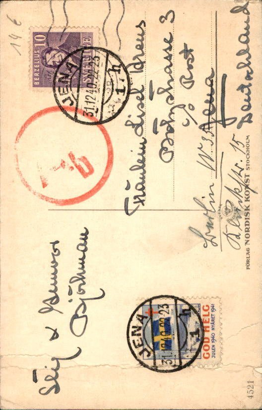 幻想, 新年 - 节日 - 明信片 (136) - 1910-1930 #3.2