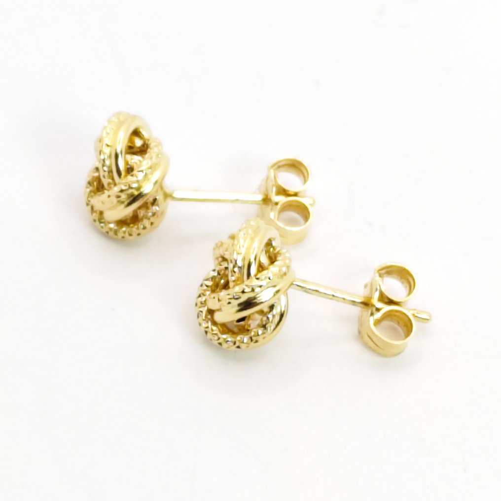 No reserve price - Earrings - 18 kt. Yellow gold #4.3