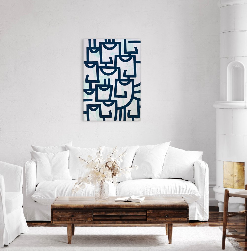 Bamèr - The observers - (XL), (unique work) #2.1