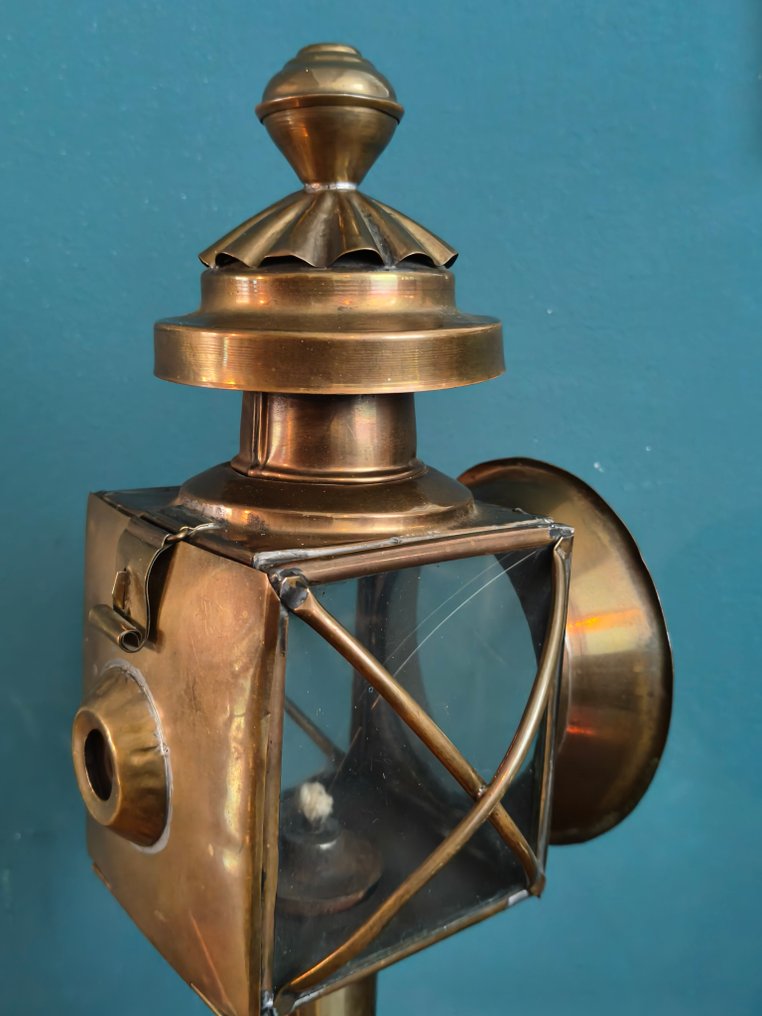 Öljylamppu - Messinki - Koetslamp alkuperäinen torch. #4.3