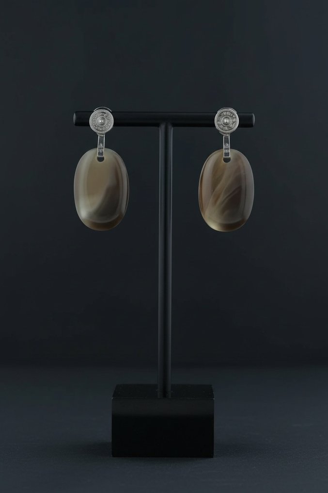 Hermès - 樹脂, 銀 - 耳環 - 耳环 #4.3