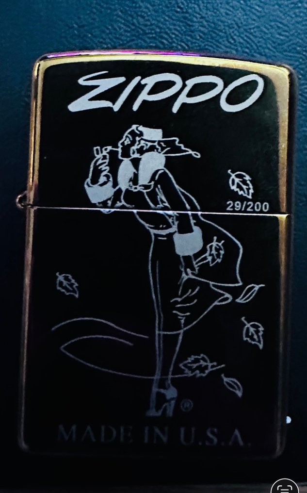 Zippo - Lighter - Stål (rustfritt stål) #1.0