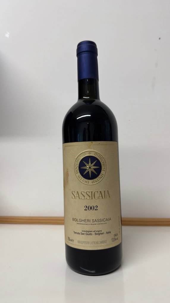 2002 Tenuta San Guido Sassicaia - Super Tuscans - 1 Î¦Î¹Î¬Î»Î· (0,75L) #1.0