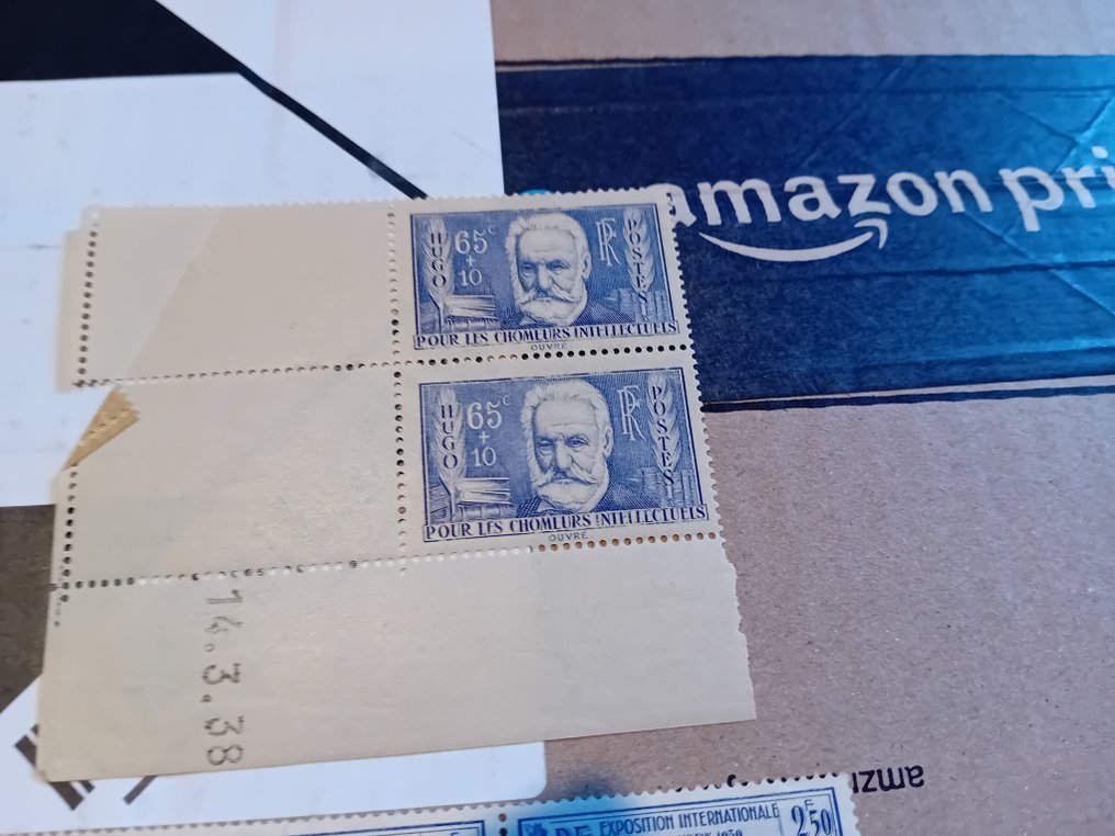 法国 1938/1940 - 不同的音色拍品 1938/1940 #2.1