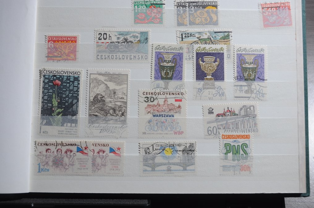 Eastern European countries  - Inventory with quantities and various countries in stock books (208 photos) #3.2