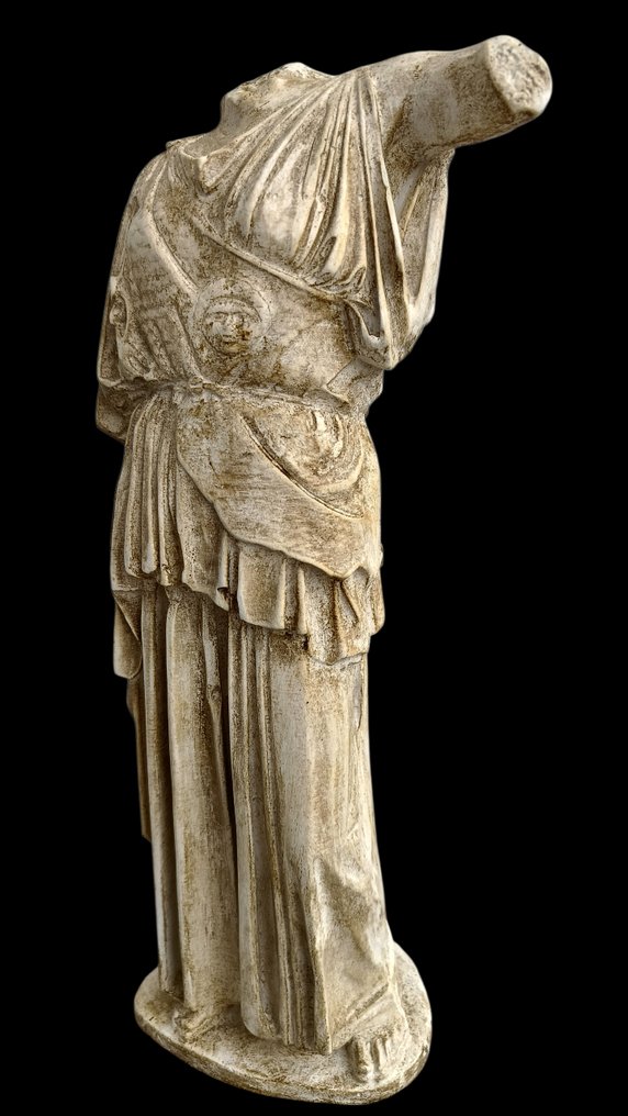 雕刻, Atena Lemnia senza testa - 37 cm - 大理石粉 #1.0