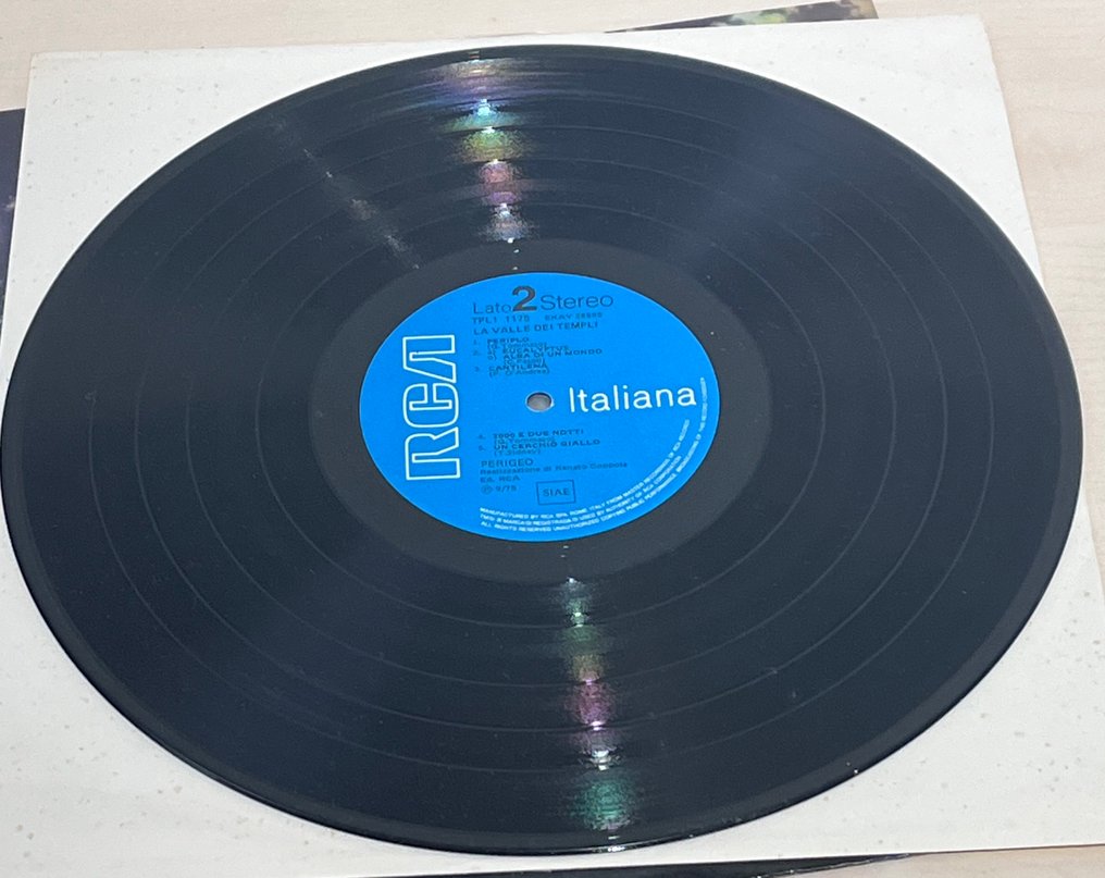 Perigeo - la valle dei tempi - 黑胶唱片 - 1976 #4.3
