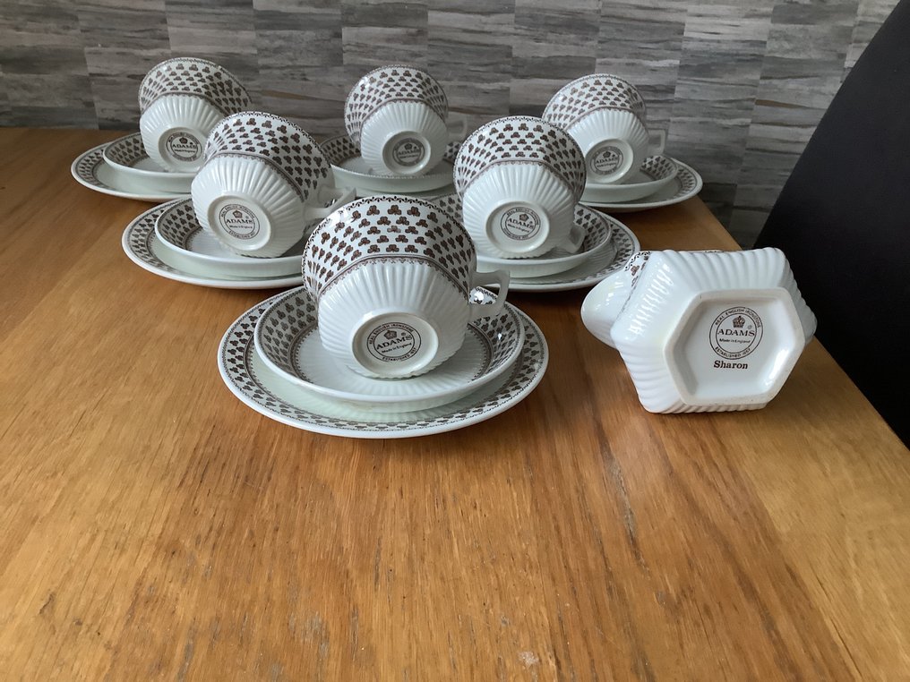 Adams - 茶具 (19) - Sharon - Ironstone - ADAMS SHARON #4.3