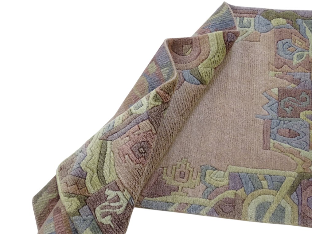 Art Nouveau Nepal - No-Reserve - Rengjort - Tæppe - 143 cm - 76 cm #1.0