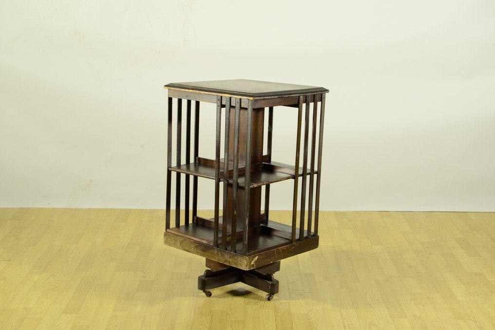 Bookcase - Mahogany - Girevole - 19th century #1.0