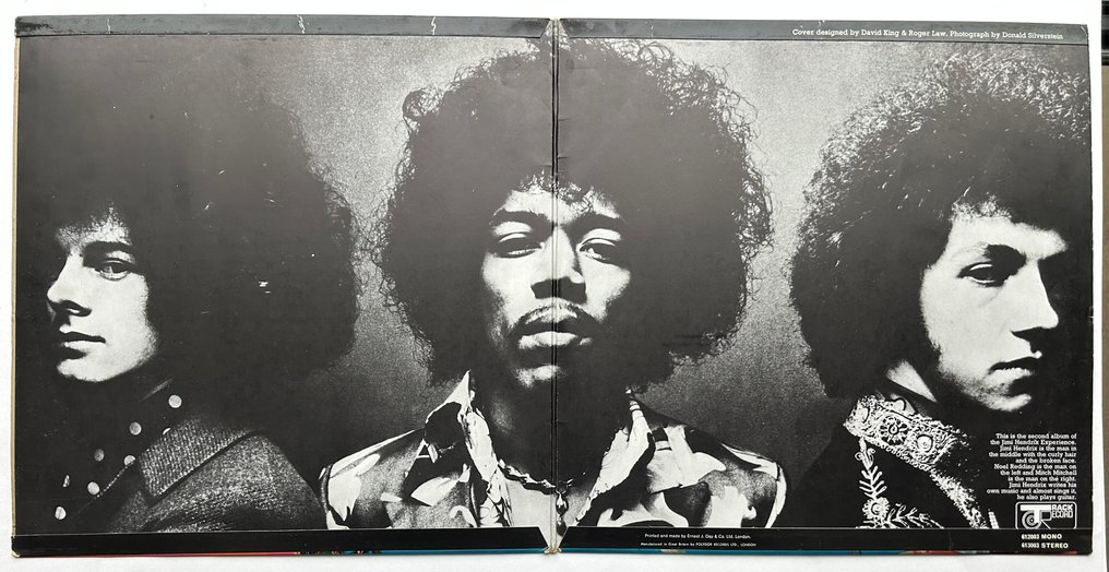 The Jimi Hendrix Experience - Axis: Bold As Love (1st UK With Insert!) - Disque vinyle unique - Premier pressage - 1967 #2.1