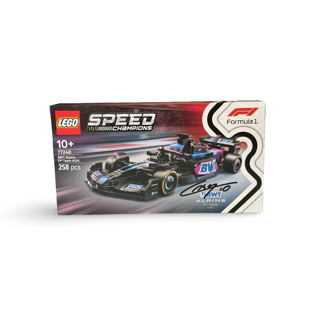 F1 Lego Speed Champions - BWT Alpine F1 Team - Pierre Gasly - Lego model  #3.2