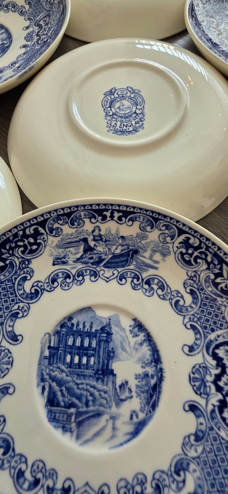 Old England - Royal Sphinx - 早餐餐具組 (6) - 陶瓷, 陶器 - 复古早餐盘 #3.2