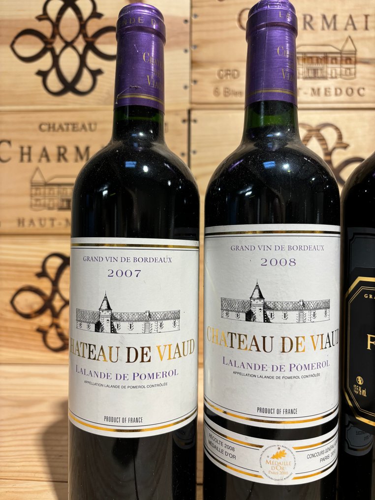 2016 x 2 Château Feytit Guillot, 2007 x 2 & 2008 x 2 Château Viaud - 波尔多 - 6 Bottles (0.75L) #1.0