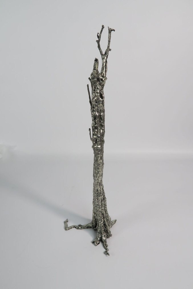 Ai Weiwei (1957) - Γλυπτό, Pequi Tree Miniature - 32 cm - Κασσίτερος - 2021 #1.0