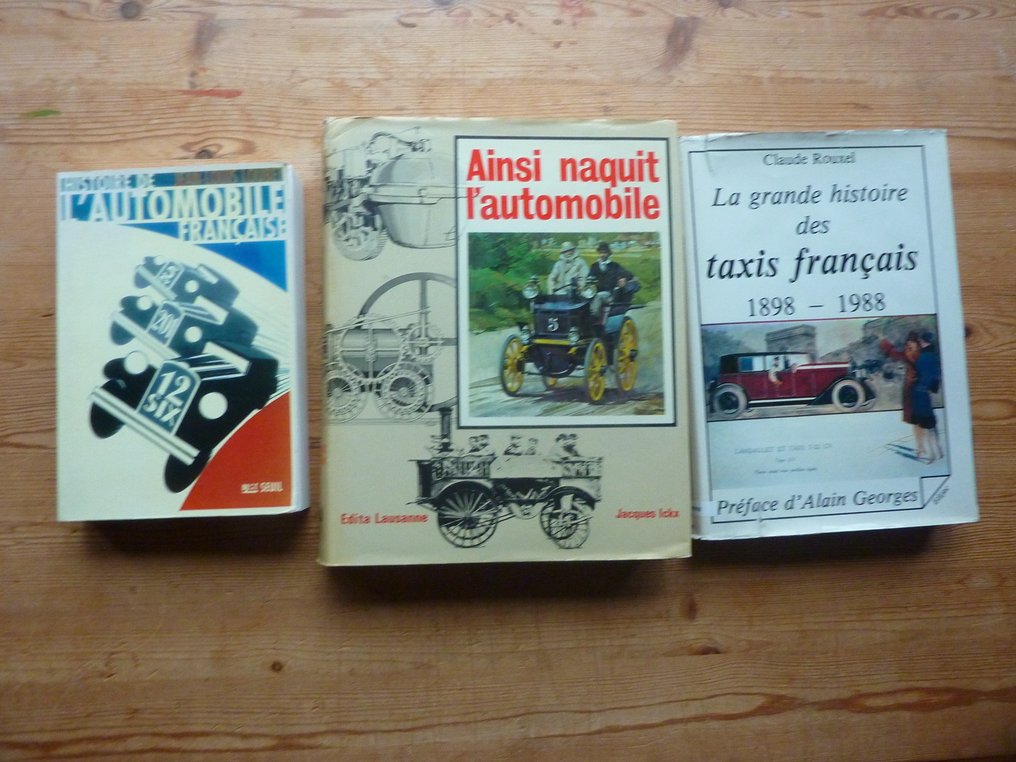 Book - Voitures Françaises - 3x #1.0