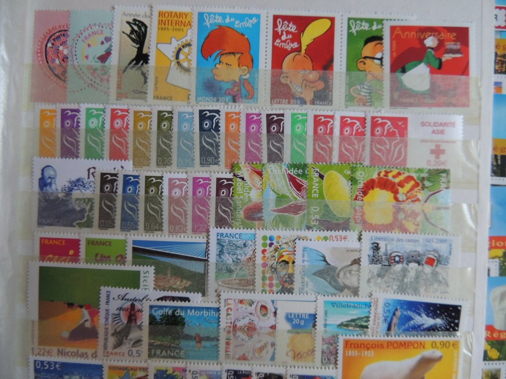 Francia 2005 - Année complète Y&T # 3720/3860 Sauf les A #3.2