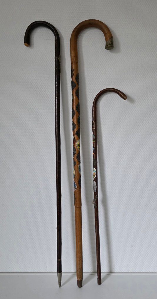 3 stuks Stokk - Tre, Metall #2.1