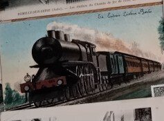 法国 - 火车/铁路 - 明信片 (120) - 1900-1960 #1.0