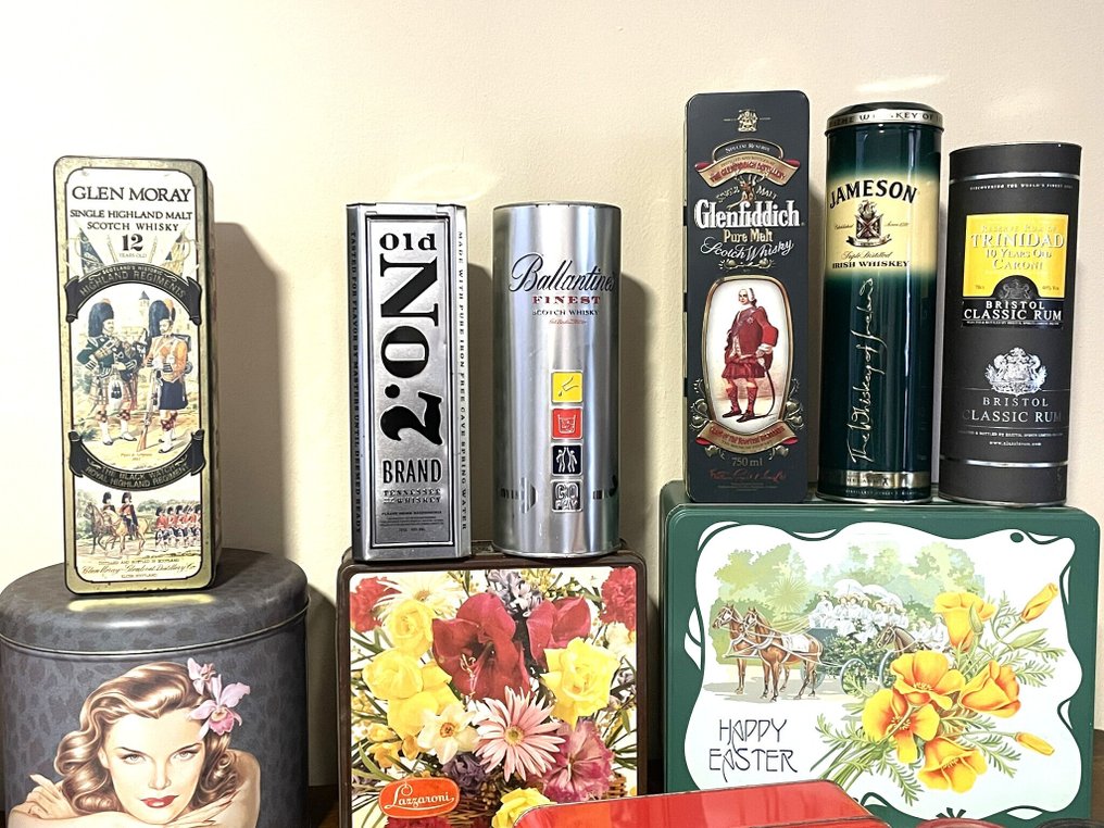 Collection thématique - Boîtes en fer-blanc – thèmes divers - Vari Brand #1.0