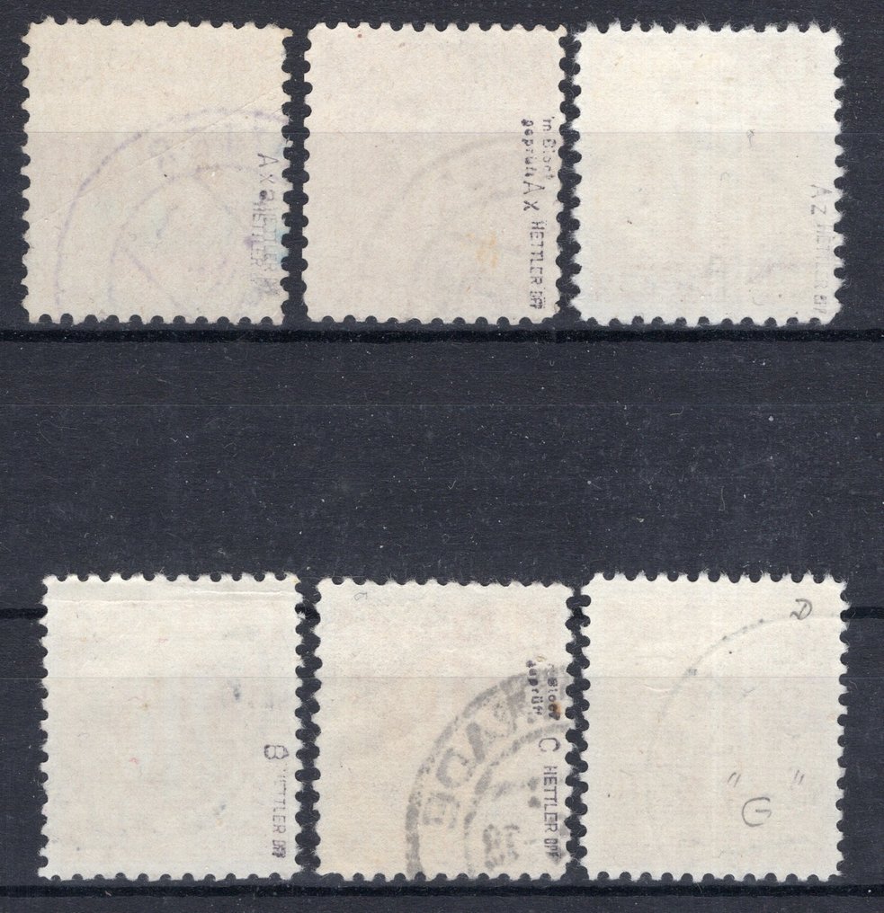 Allied Occupation - Germany (American and british zone) 1945 - AM Post 6, all variants checked for Pfennig. - Michel 20 #1.0