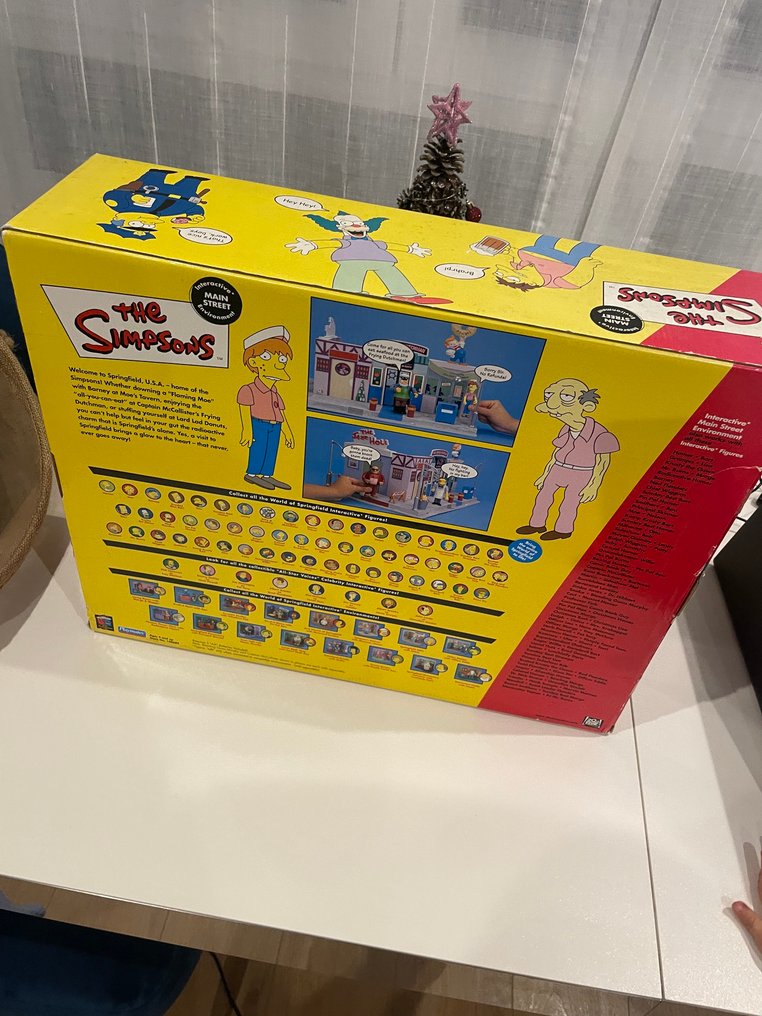 Playmates - Figure - The Simpsons Interactive Main Street Playset - Plastic, Paper #3.2