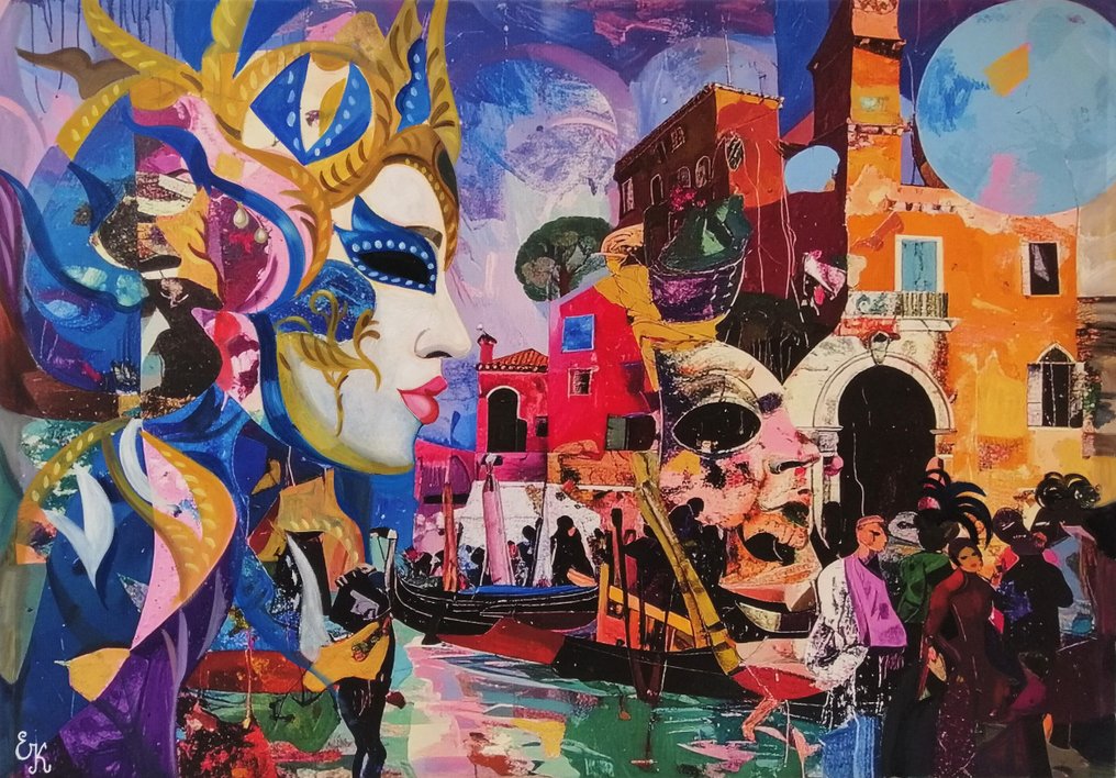 Elena Khmeleva - La fête à Venise. XL #1.0