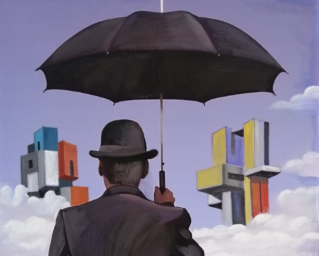 Elena Khmeleva - Un regard vers l'avenir. Hommage à Magritte #2.1