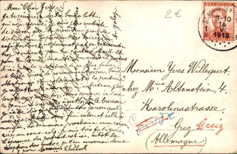 比利時 - 布鲁塞尔 - 明信片 (145) - 1900-1960 #3.2