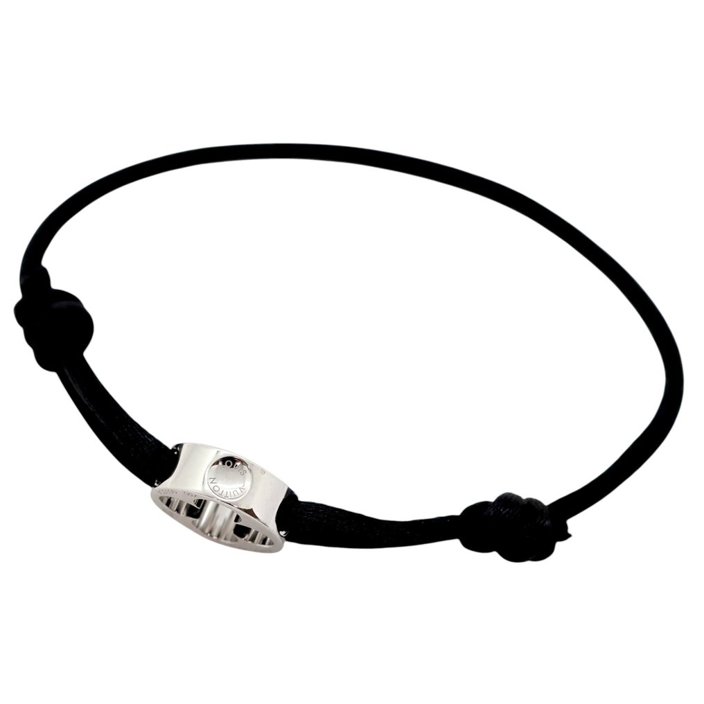 Louis Vuitton - 手鈪 - Empreinte bracelet - 18 克拉 白金 #1.0