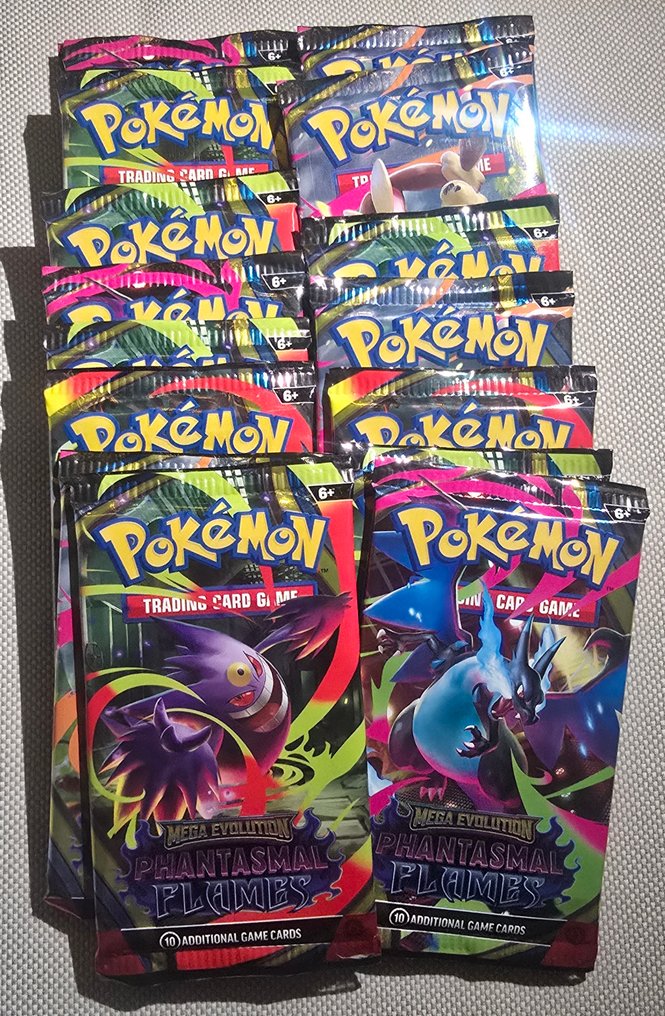 Pokémon - 18 Booster pack - Phantasmal Flames - Various sets #2.1