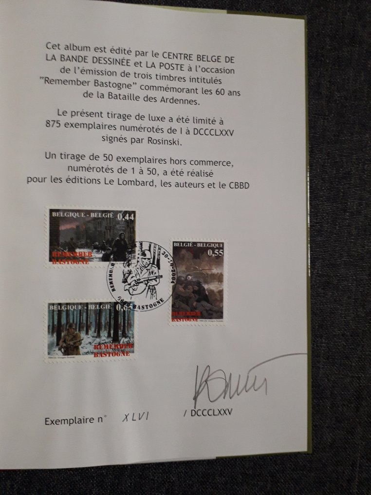 Philabédé - Rosinski à l'avant-poste - C - 1 Album - Begrænset udgave - 2004 #1.0