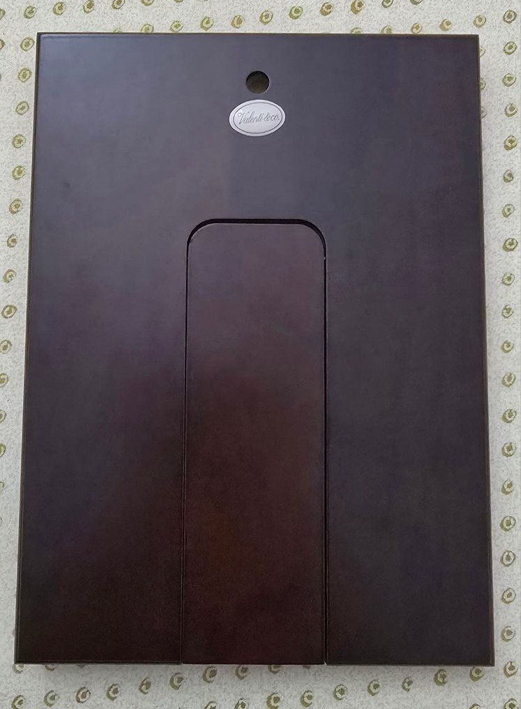 标志 - 弗拉基米尔上帝之母 - 镀银, 木 - 18 x 24 厘米 #2.1