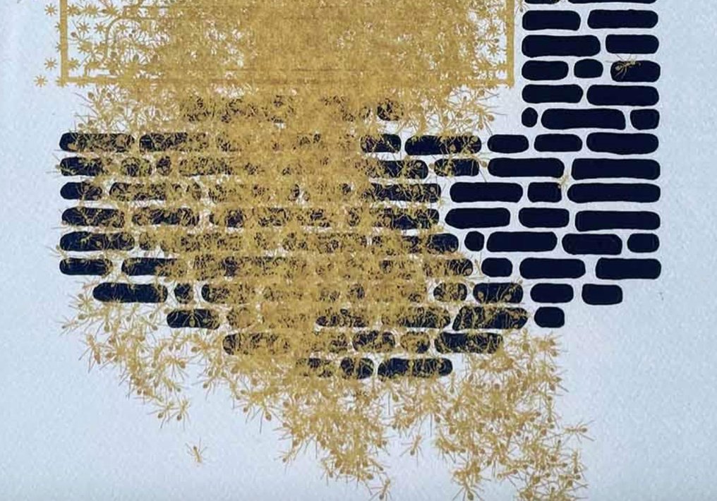 Emilio Isgrò - Incisione, Divotamente - 50 cm - Carta - 2014 #2.1