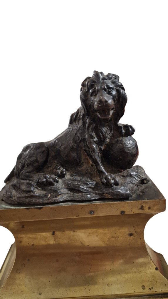 雕塑, Alari - 25 cm - 黄铜色, 黄铜, 金属 #2.1