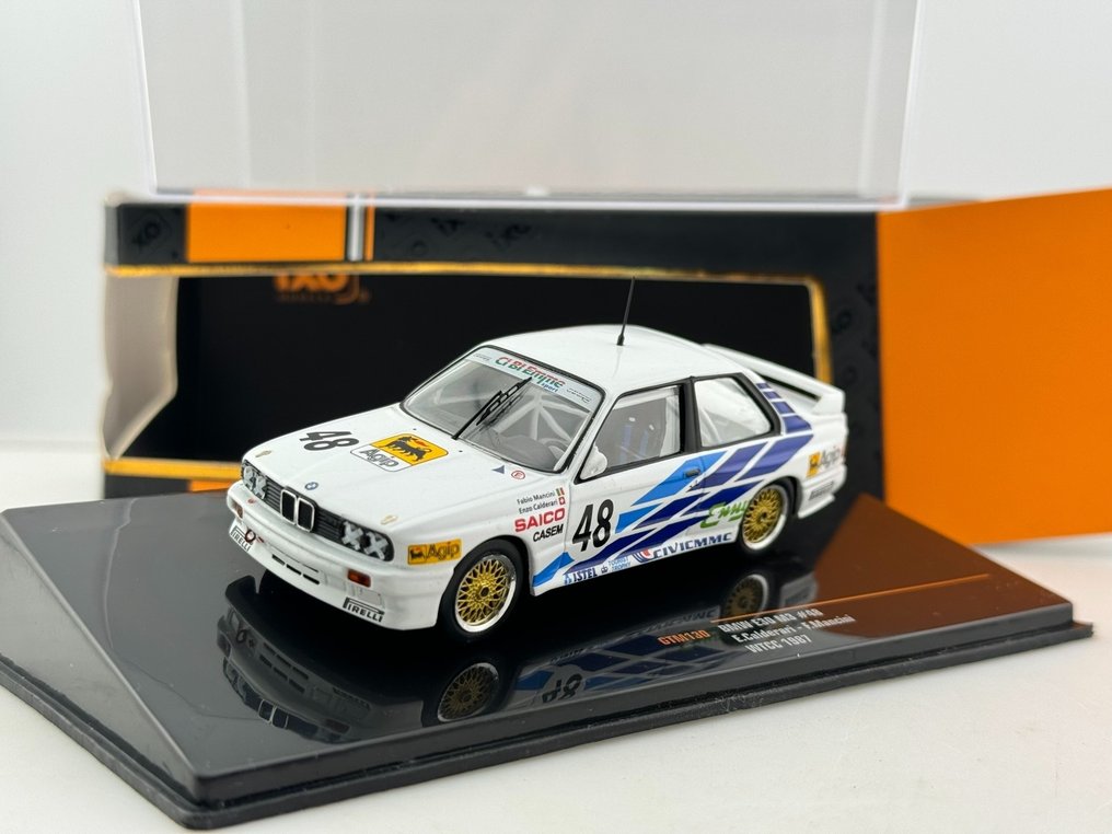 IXO 1:43 - Model car - BMW E30 M3 racing car model #1.0
