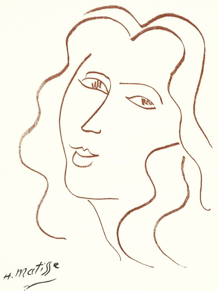 Henri Matisse (1869-1954) - Portrait #4.3