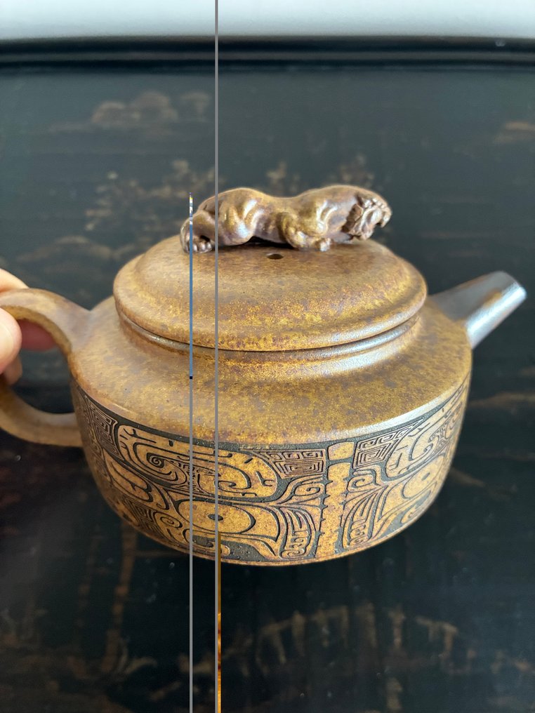 茶壶 - 宜兴紫砂泥 - 宜兴紫砂壶 #1.0