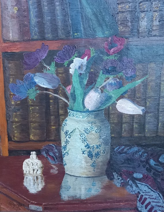 Simone Jougla's ( 1907-2001 ) - Stilleven #1.0