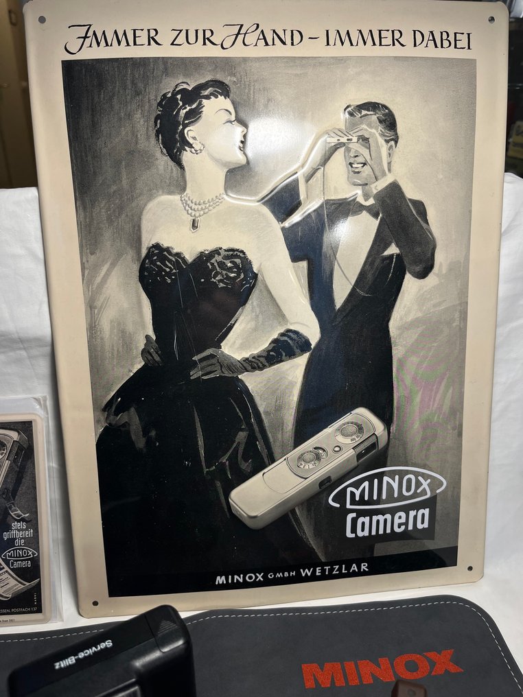 Minox Collectie , diverse + prototype Appareil photo compact argentique #2.1