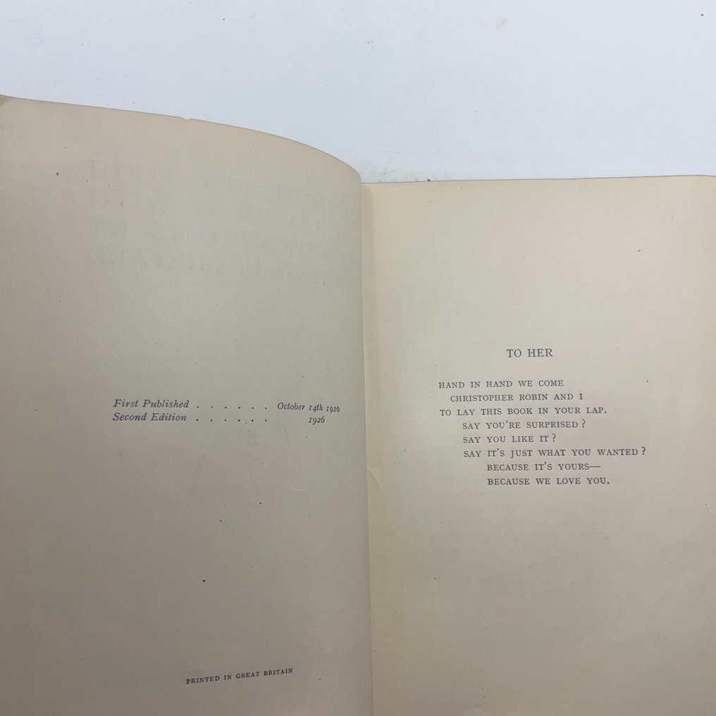 A.A. Milne / Ernest H. Shepard (ill) - Winnie the Pooh - 1926 #4.3
