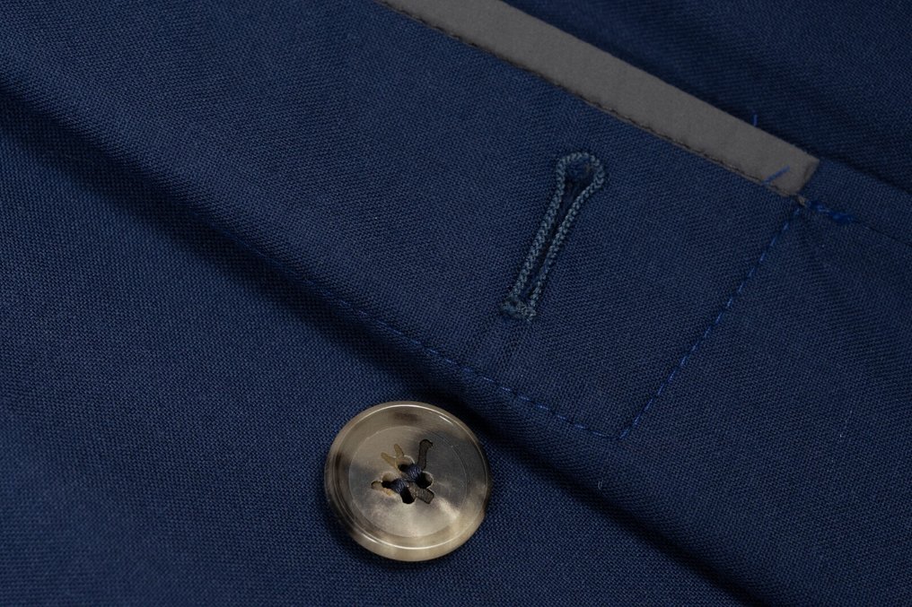 ISAIA RRP 3200€ "San Gennaro" Blue Techno Cashmere Jacket Trench Coat - 58 IT - Jacket - New with tags #4.3