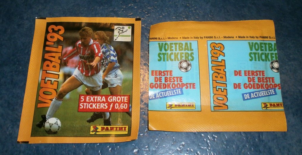 Panini Voetbal 93 - 10 Sealed Pack - Good (GD) #2.1