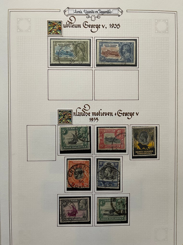 British Commonwealth 1868/1991 - Συλλογή από χειροποίητα φύλλα #1.0