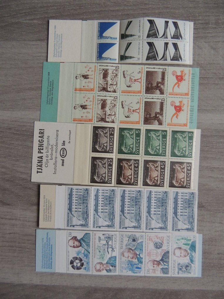 瑞典  - Collection / 批次包含150本完整笔记本 #4.3